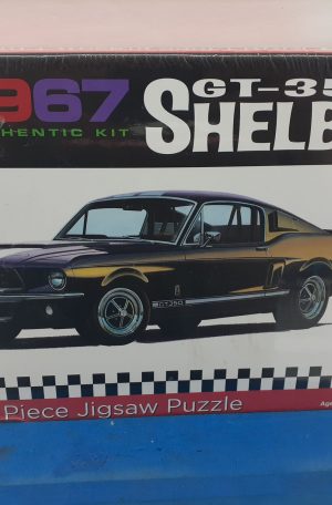1000 PIECE PUZZLE *AMT MODEL KIT* '67 Shelby GT-350 *NEW IN BOX* 
