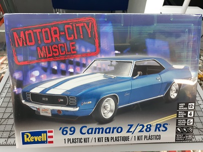 Revell '69 Camaro RS Model Kit 1/25 - Double Play Hobby Consignments
