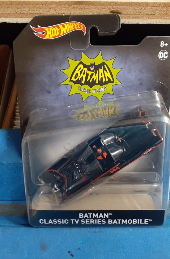 Carro Hot Wheels 1:50 Batman Classic Tv Series Batmobile